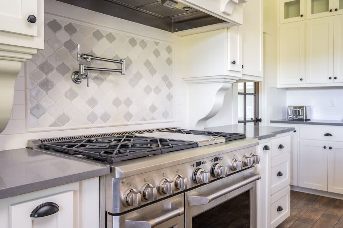 A chef's dream cooktop.
