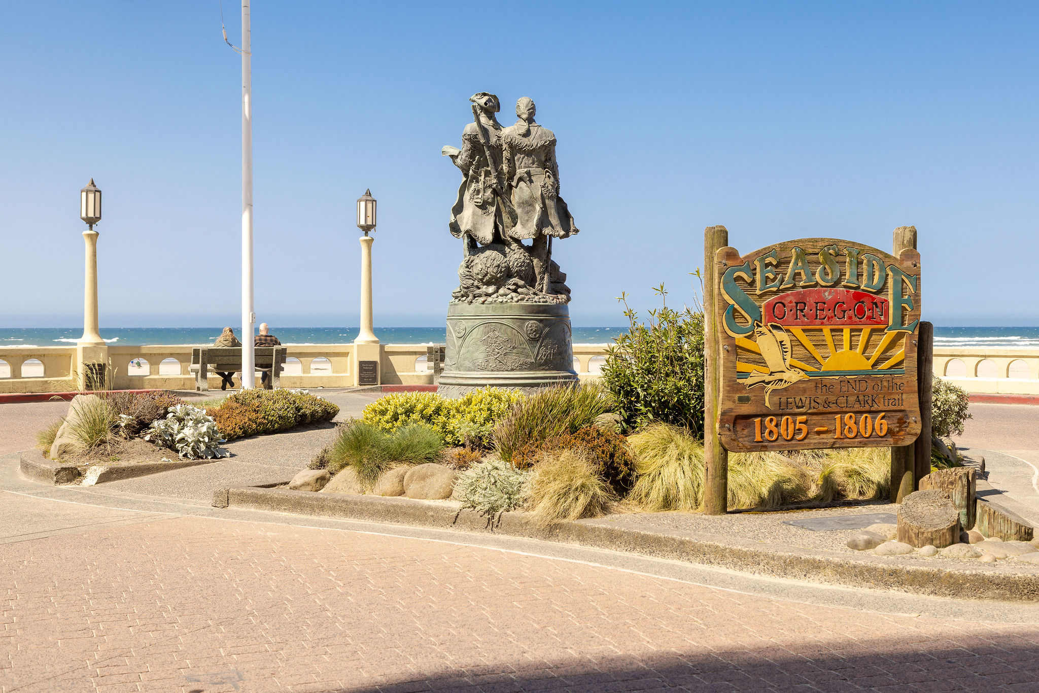 Welcome to Seaside, Oregon! The historic end of the Lewis & Clark trail — where adventure meets the Pacific.