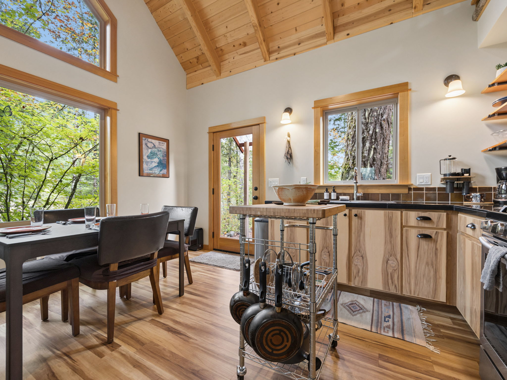 Riversong Retreat | Sandy River Front Cabin, photo 11 of 46