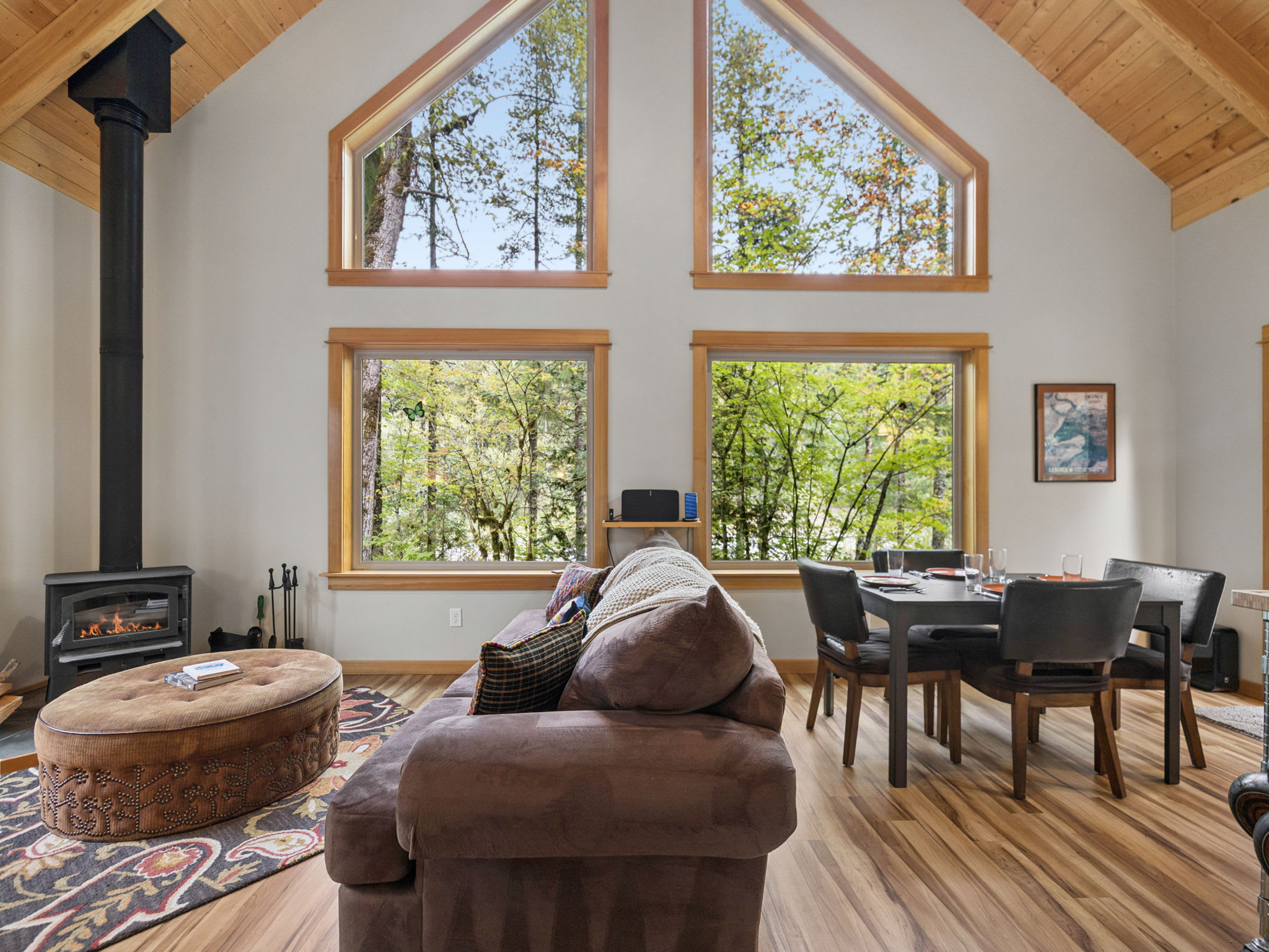 Riversong Retreat | Sandy River Front Cabin, photo 9 of 46