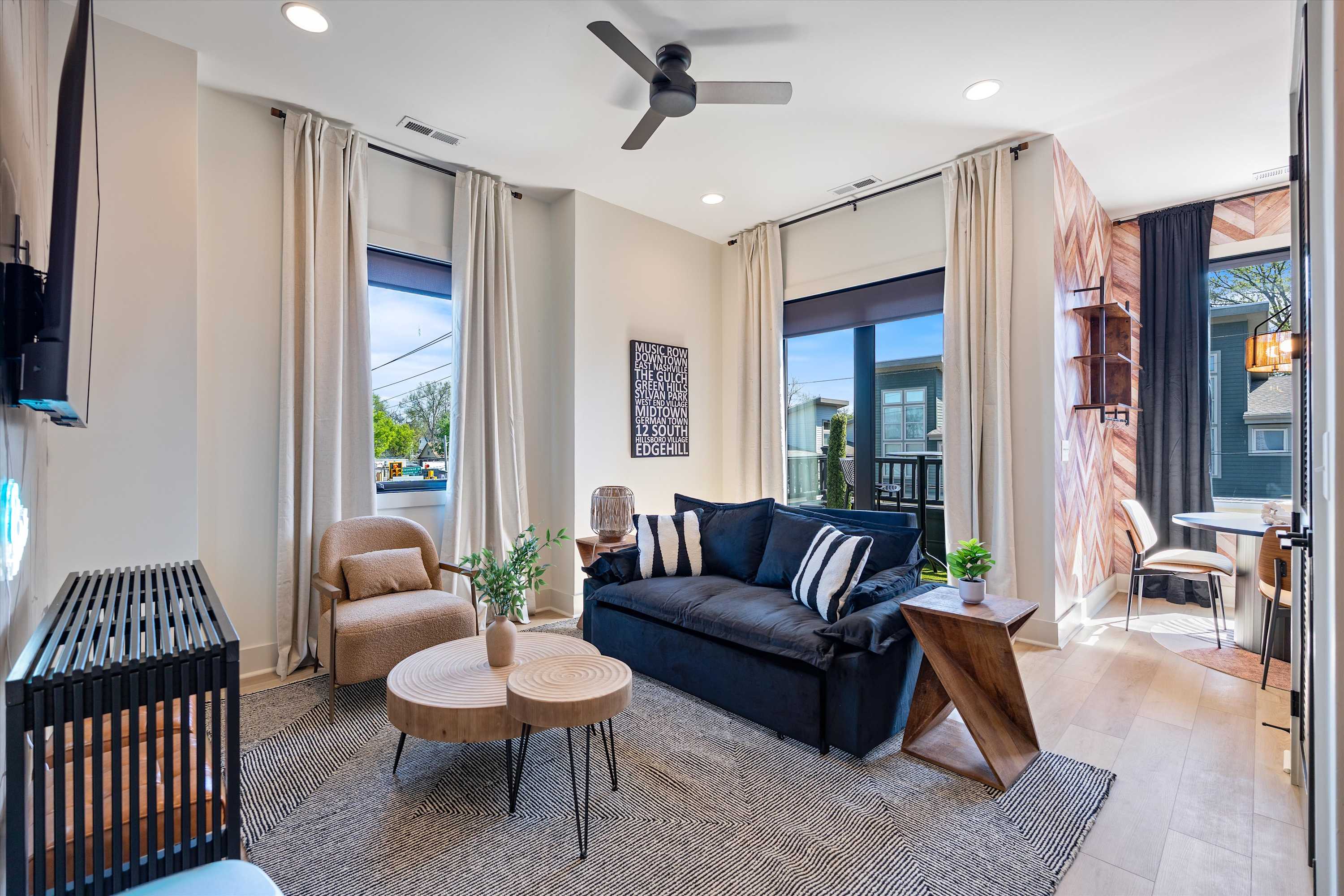 Kay’s Perch • Modern 1BR Corner Retreat