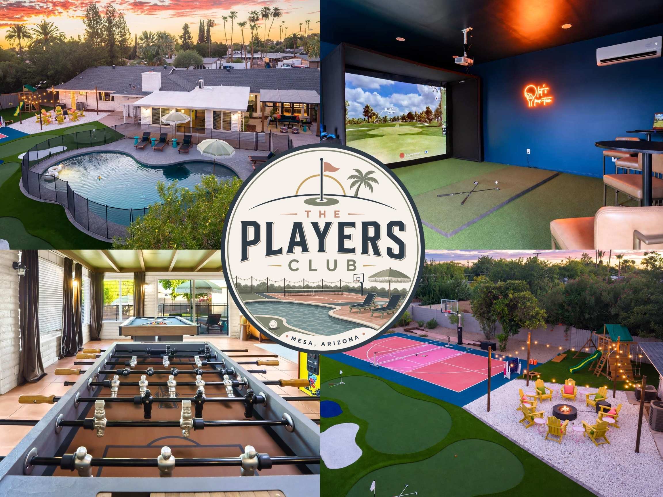 Golf Simulator • Pool • Sports Court | Sleeps 24