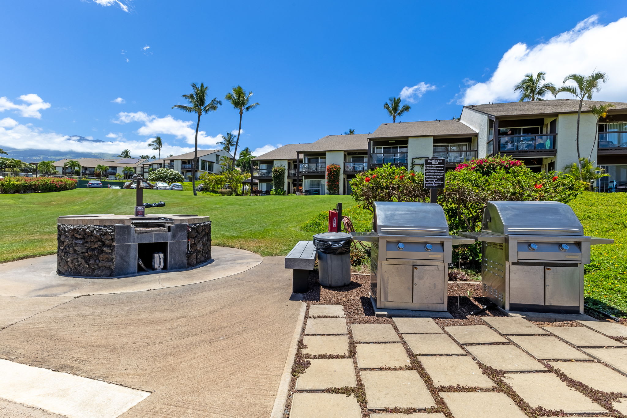 Communal BBQ Area