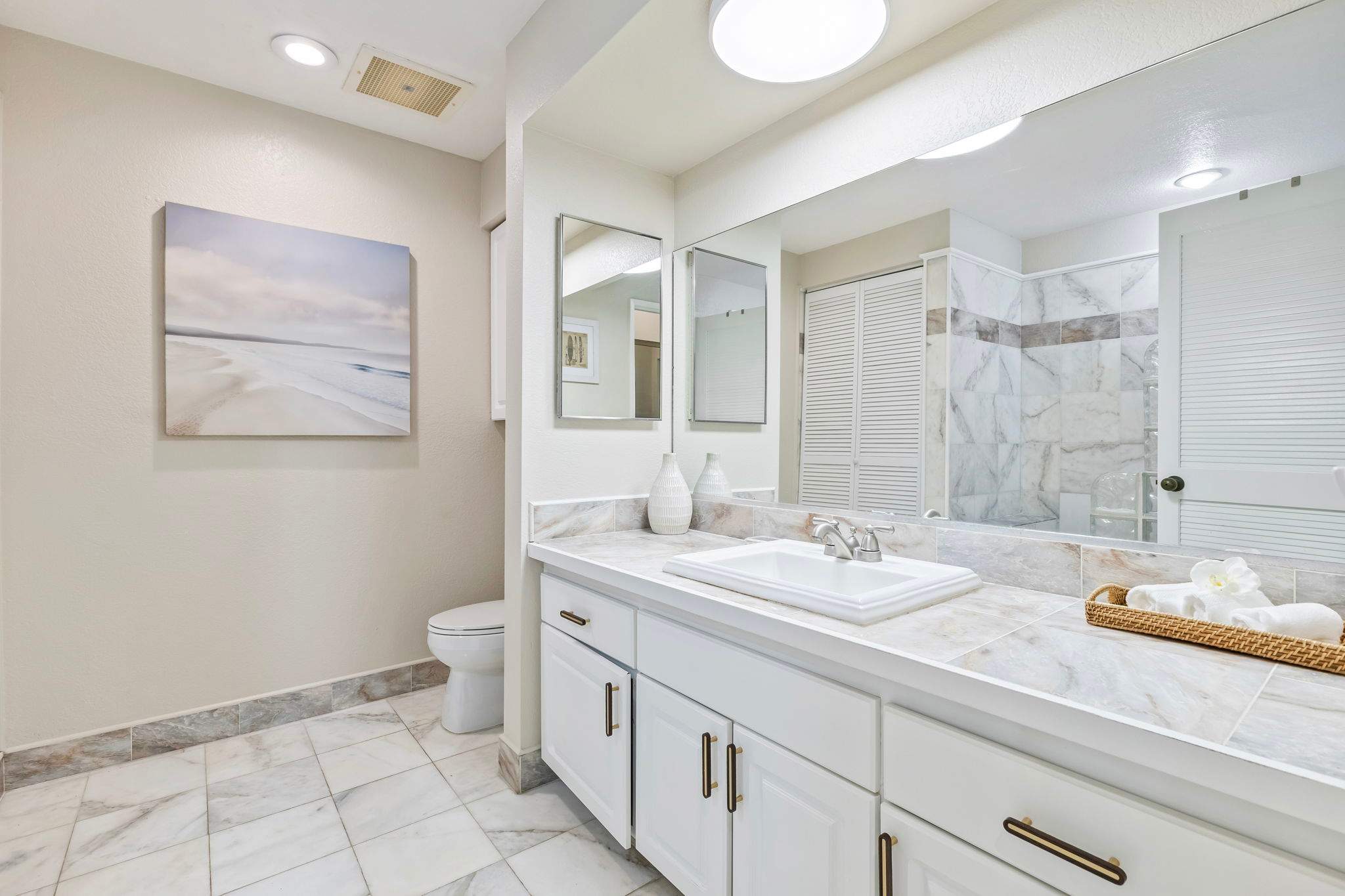 Master bathroom