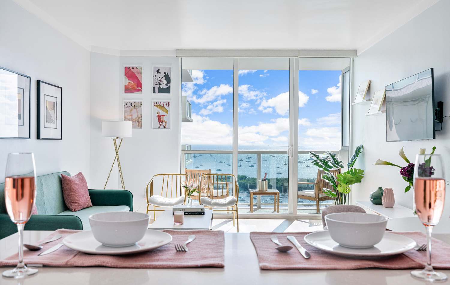 Panoramic Ocean Views | Modern 1BR Apartment