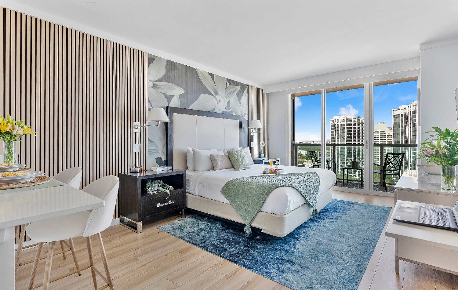 Designer Studio Suite with Sweeping City Views