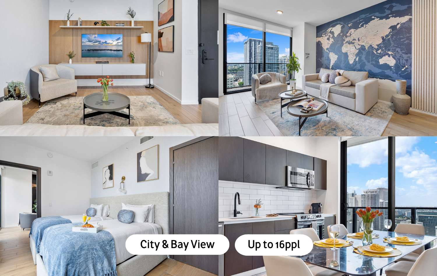 Perfect Group Stay: 6BR/2 Kitchens /2 Living Rooms