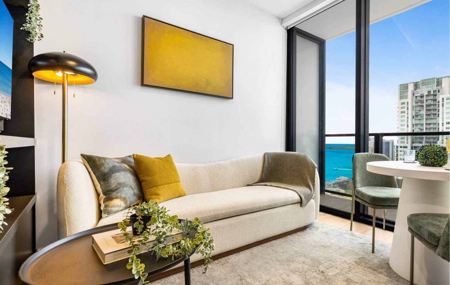 Designer Studio steps from Bayside & Kaseya Center