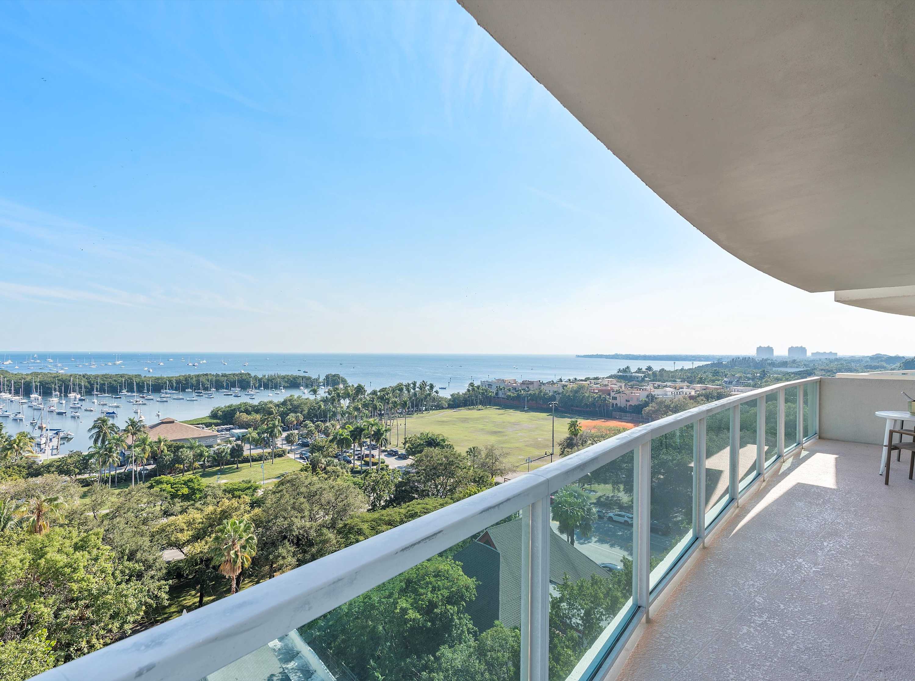 Balcony, Breathtaking Bay View Apartment | Coconut Grove