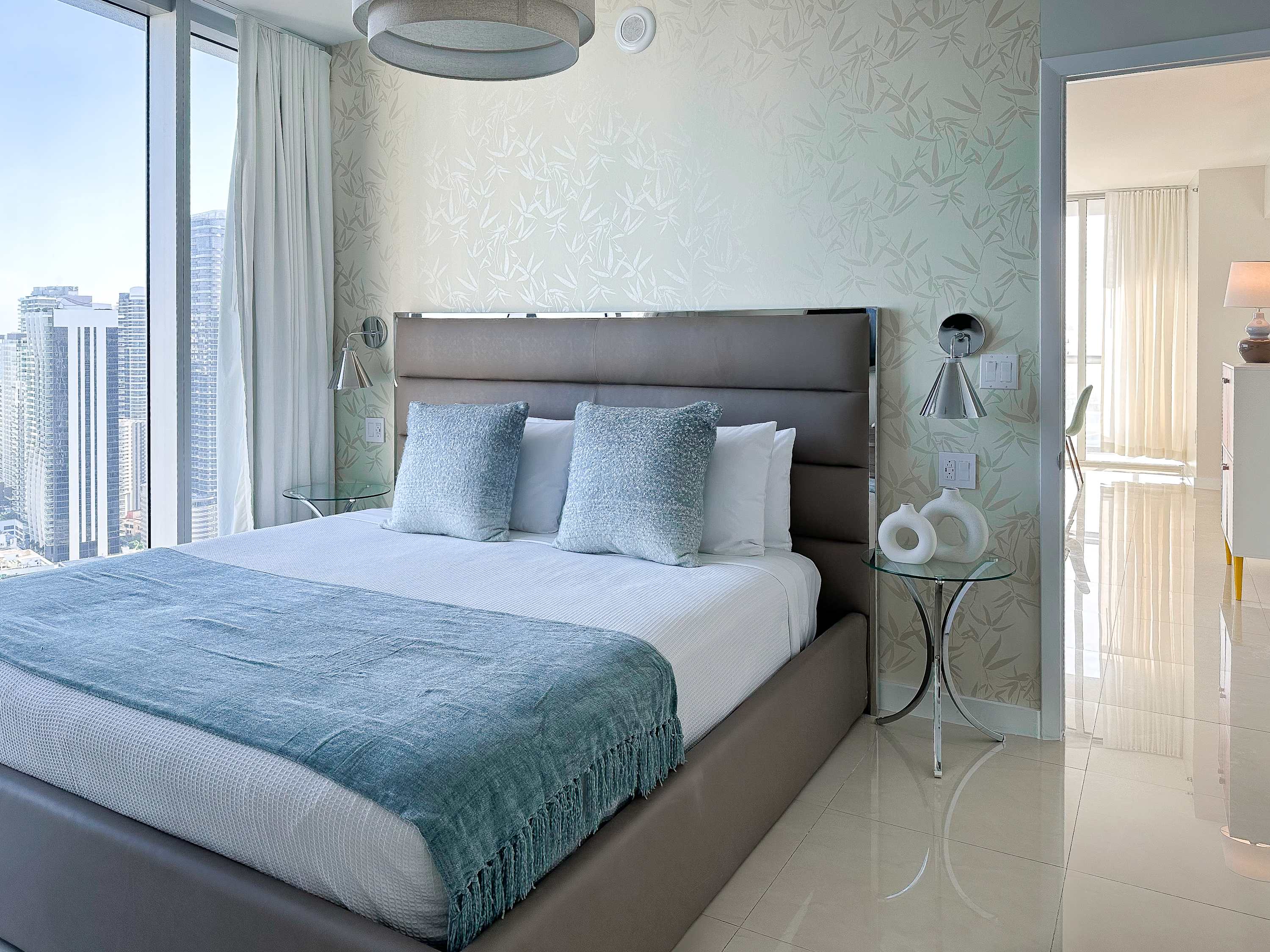 bedroom 2, High-Floor Brickell Suite | Pool & Spa Access