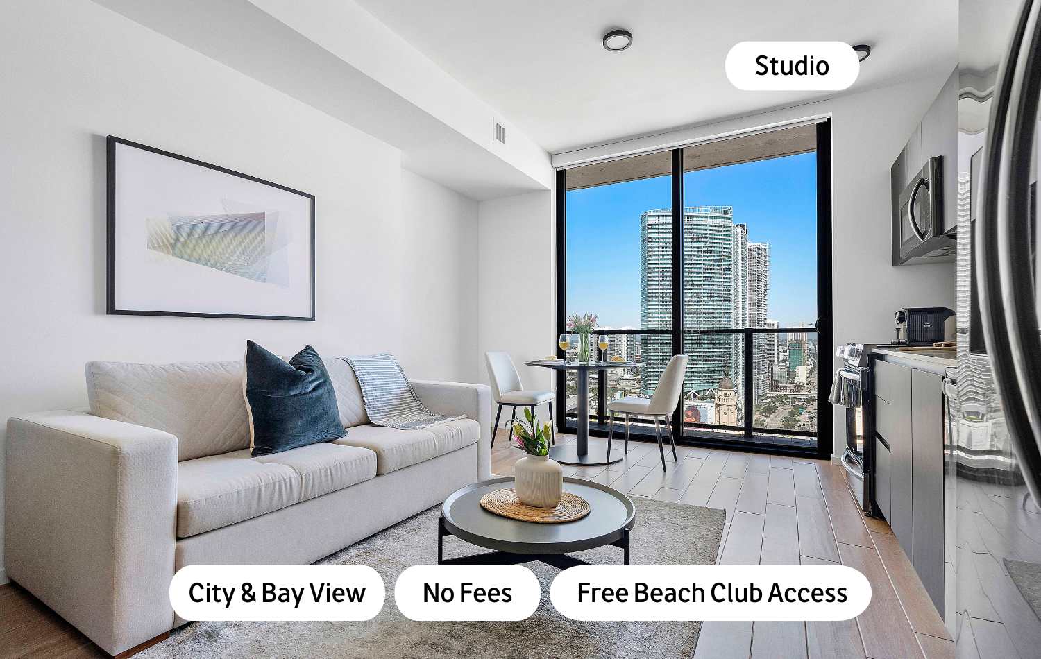 Modern Downtown Studio | Walk to Kaseya Center