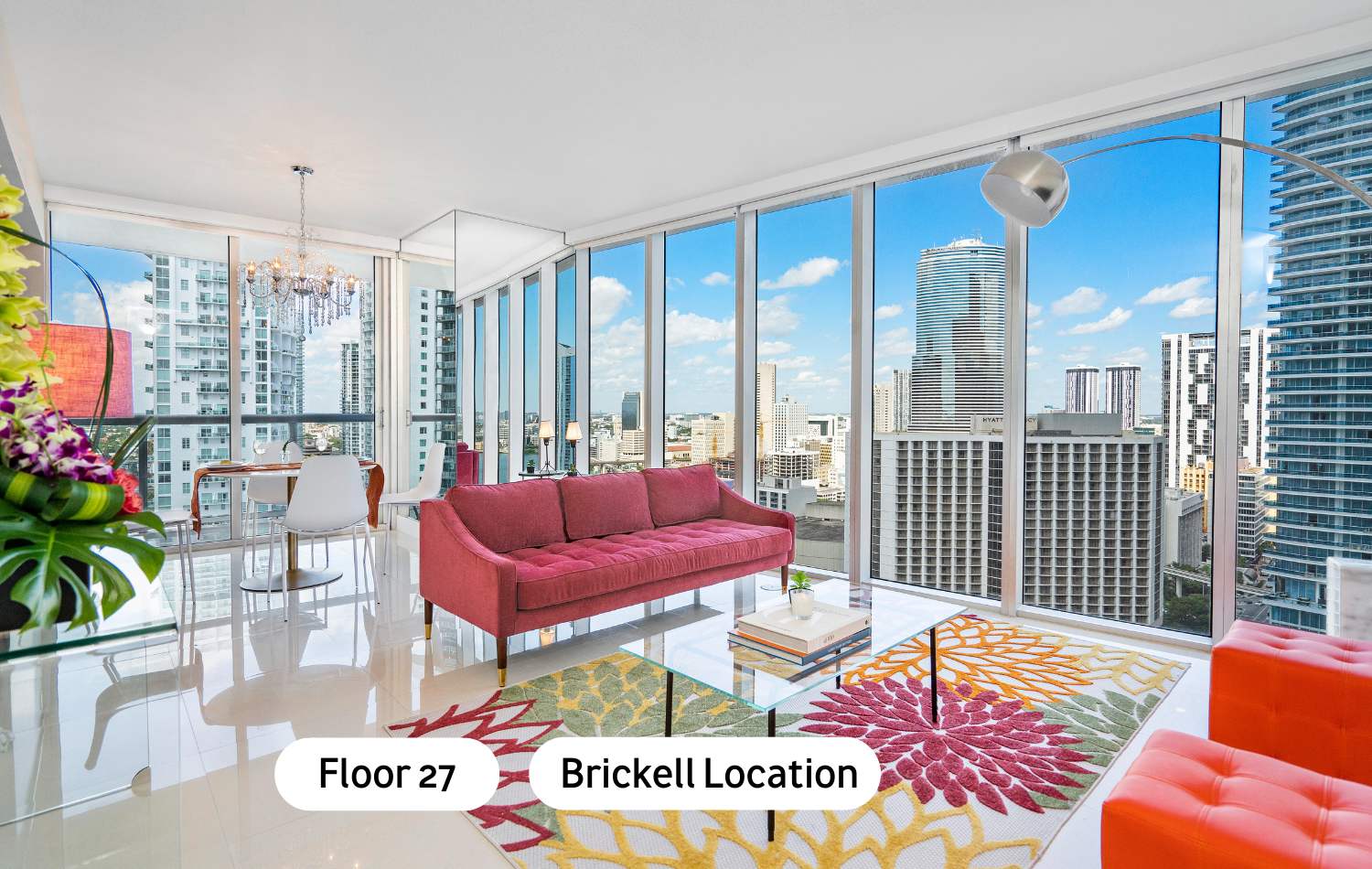 Urban Brickell Escape | Open-Concept Living
