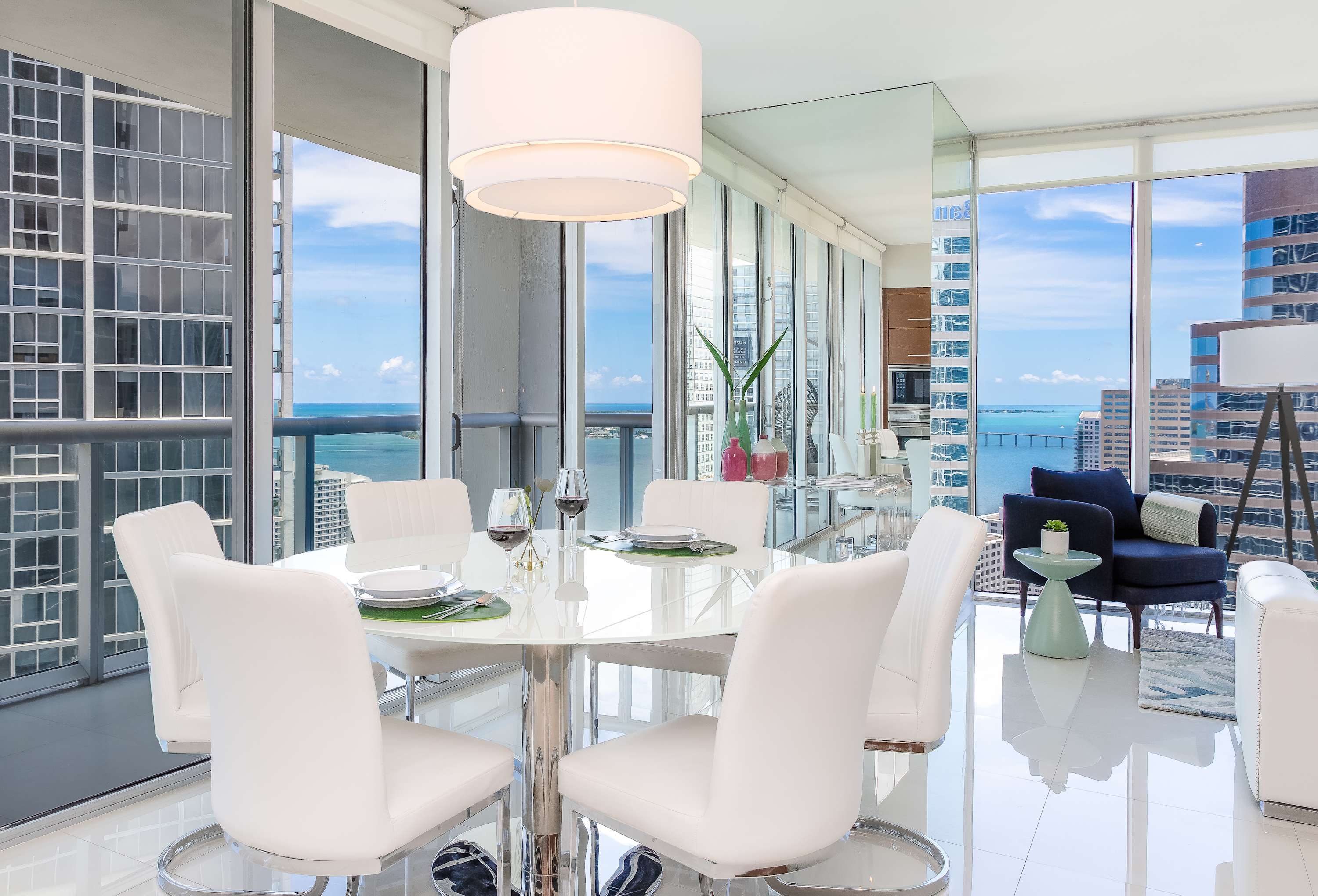 Dining Area, Stylish Brickell Residence | Walkable Luxury