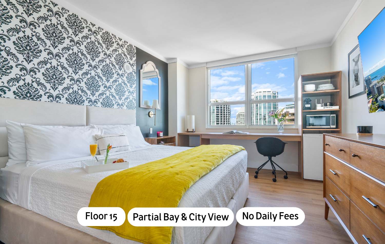 Expansive Bay View Suite | FIFA World Cup Base