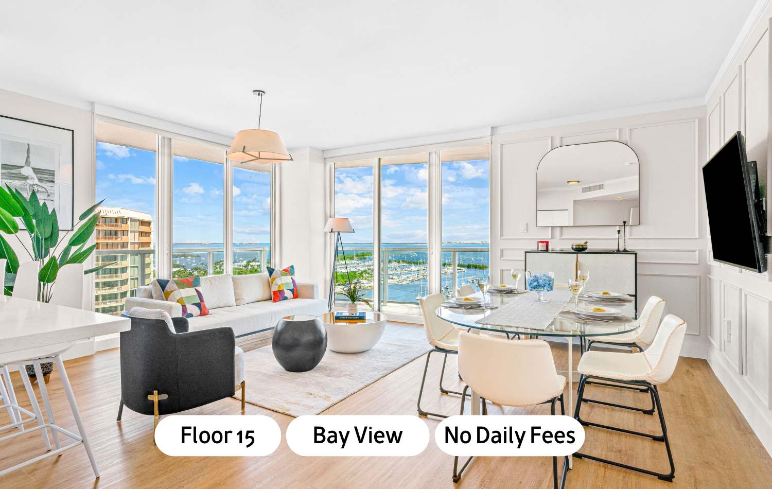 Corner Suite with Panoramic Bay Views
