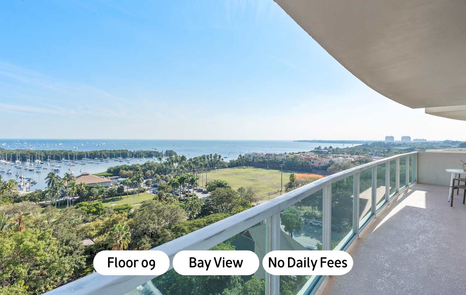 Balcony, Perfect Coconut Grove Apartment