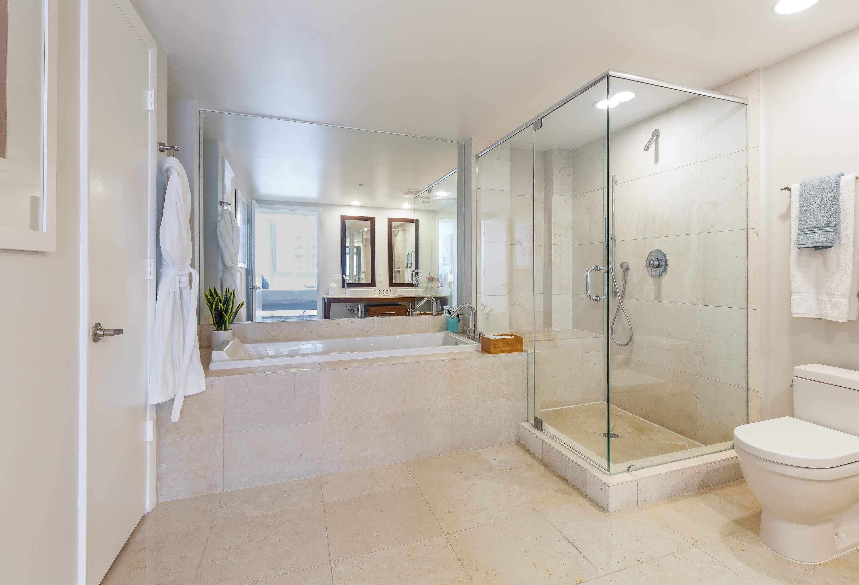 Bathroom 1, Chic Brickell Suite | Walk to City Center
