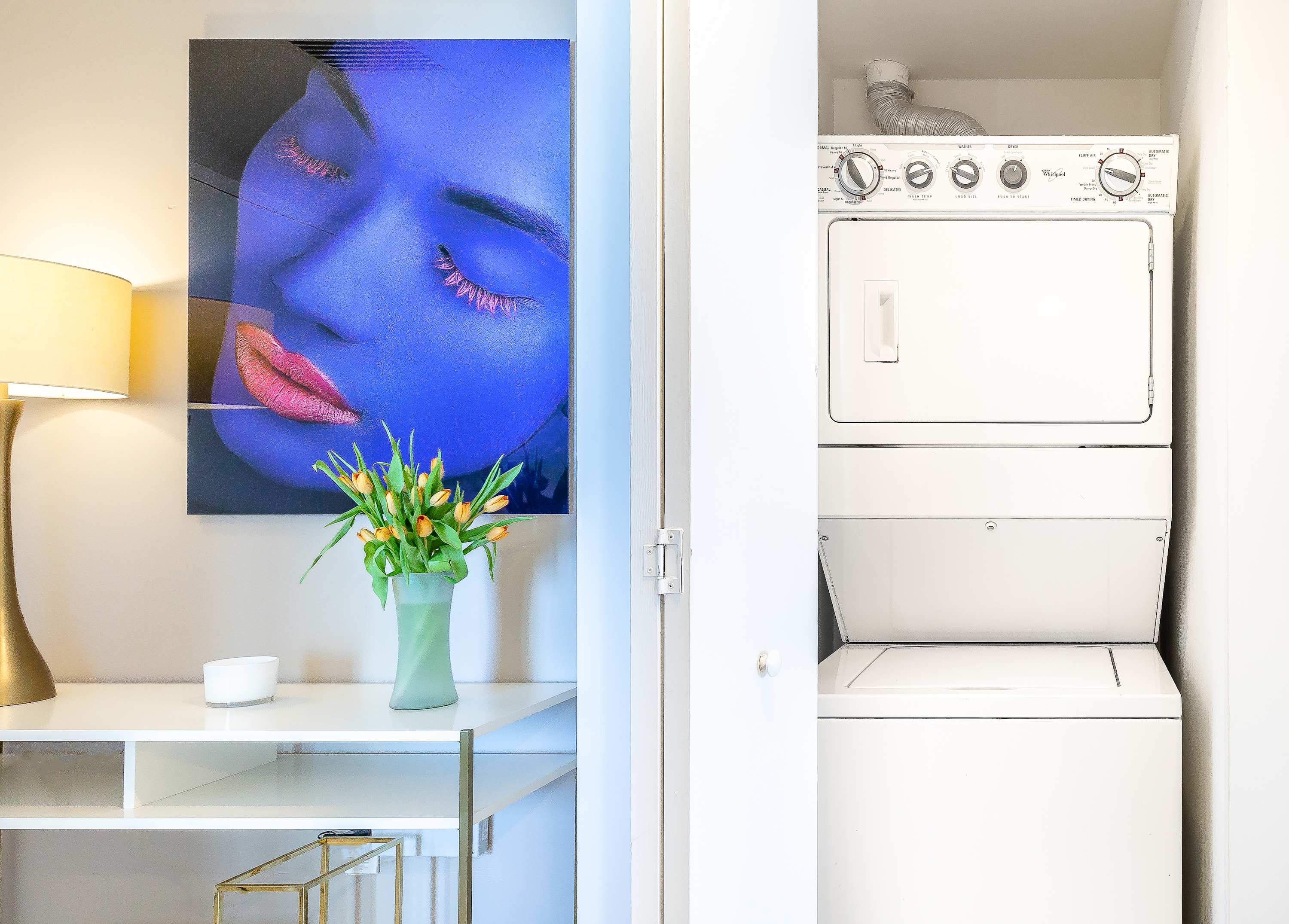 Laundry, Spacious 2BR Suite | Brickell Walk Score 95