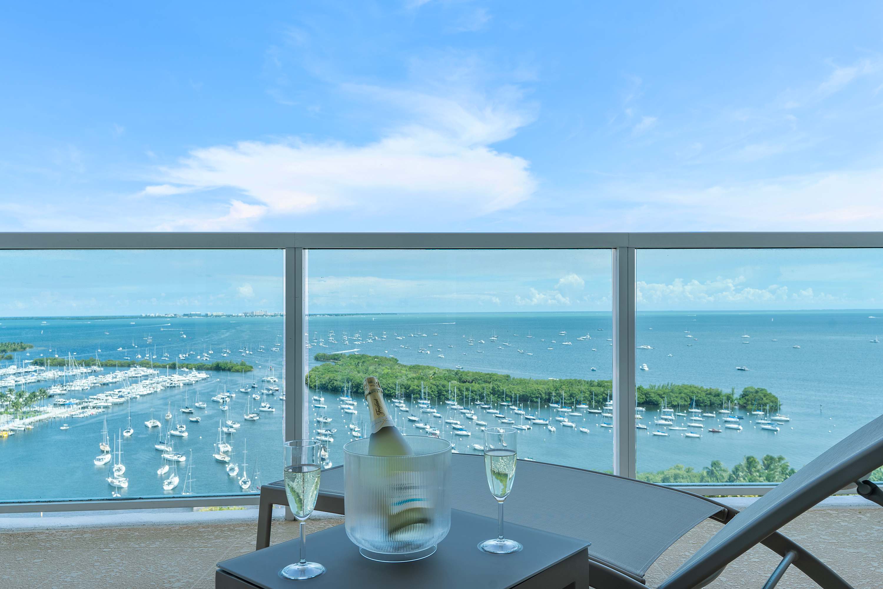 Balcony, Modern Residence with Pool Access | Coconut Grove