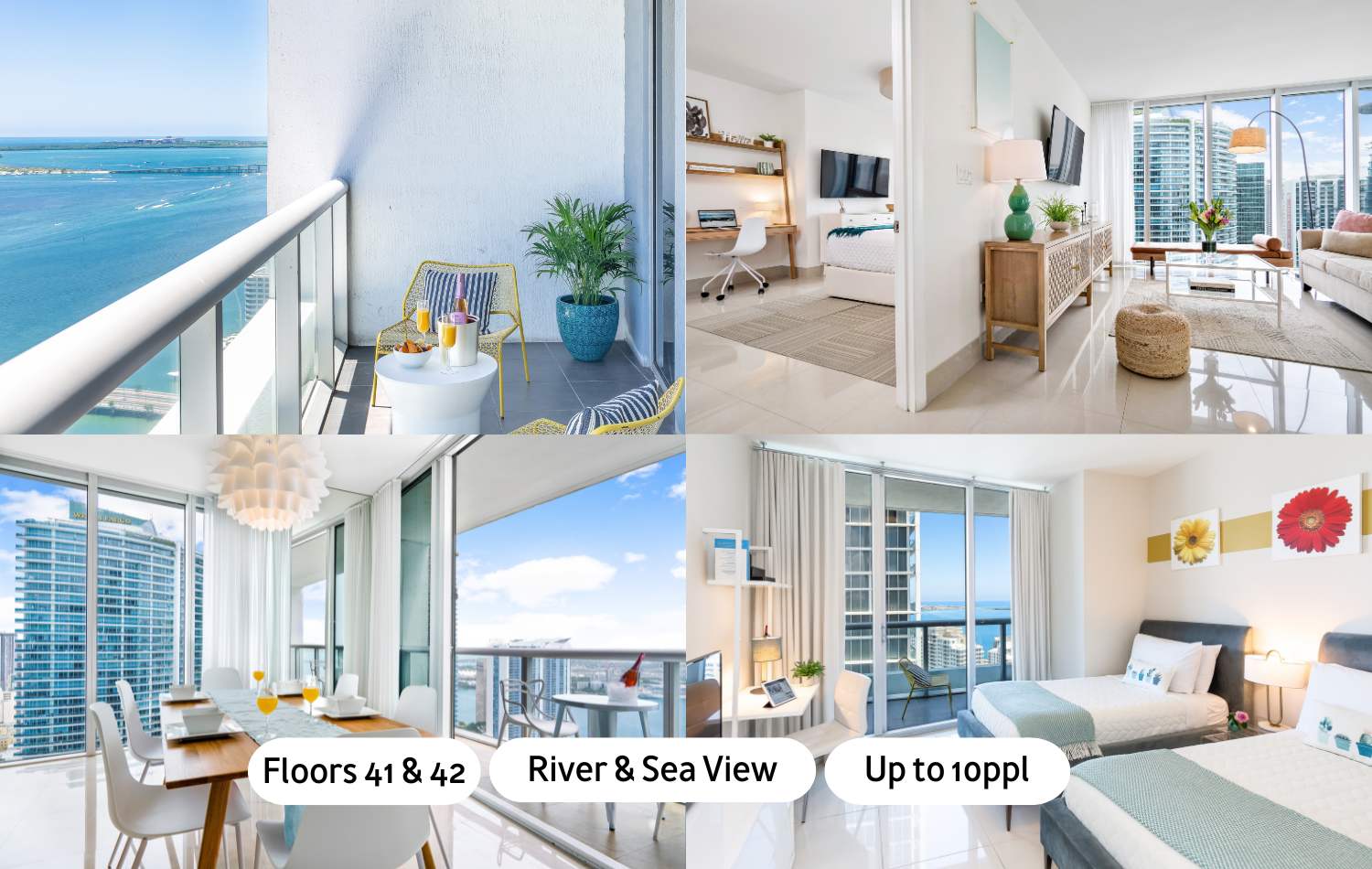 Brickell Group Suite | Space for 6 Guests
