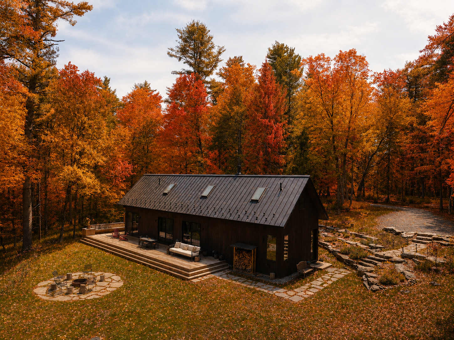 Lakefront Modern Retreat | Dock, Fire Pit, Kayaks