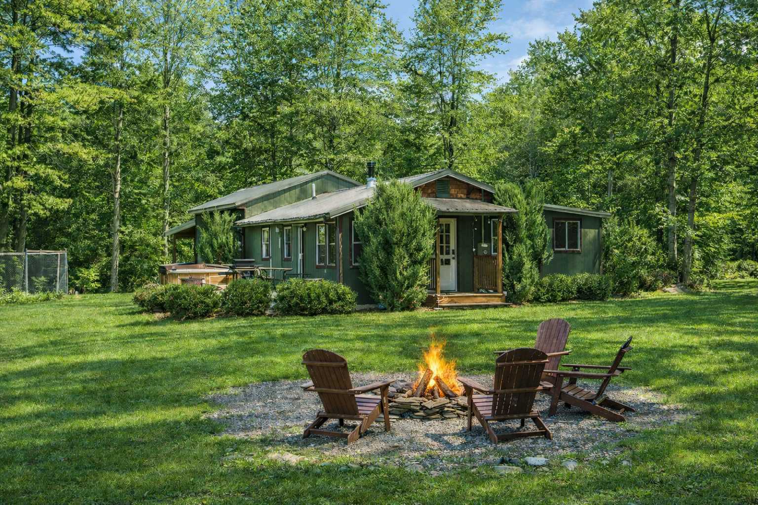 Wild Sage Cabin, Pond, Kerhonkson