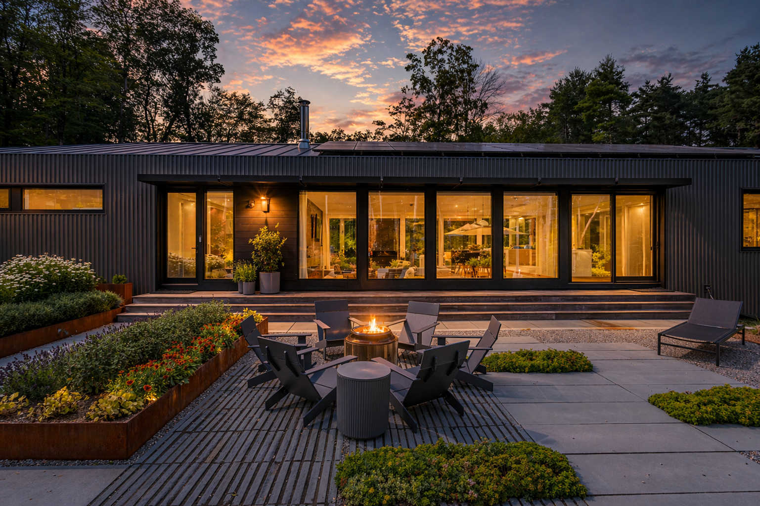 Fernbrook - Contemporary Getaway with Private Home Gym near Great Barrington