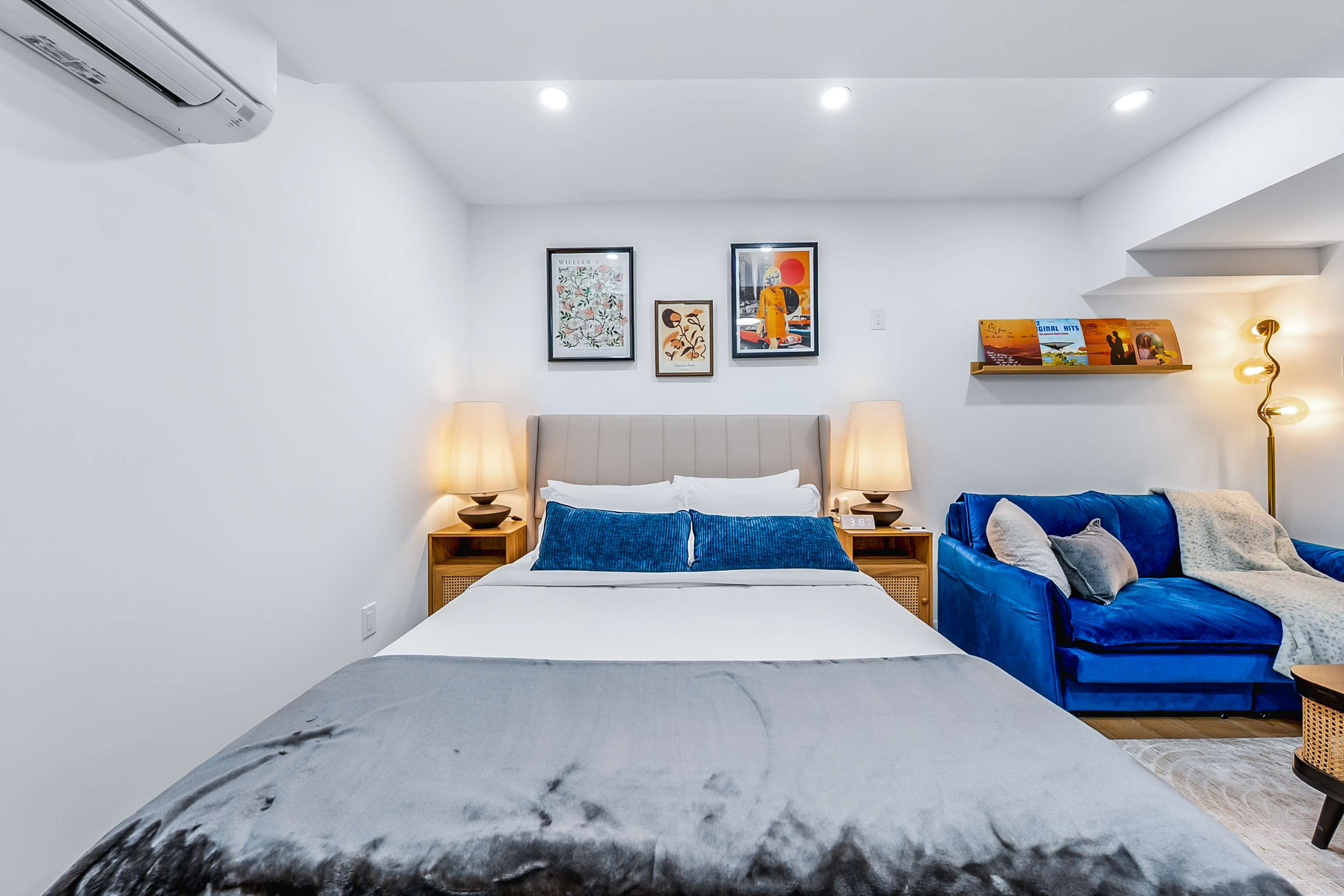 Studio Living/Sleeping Area