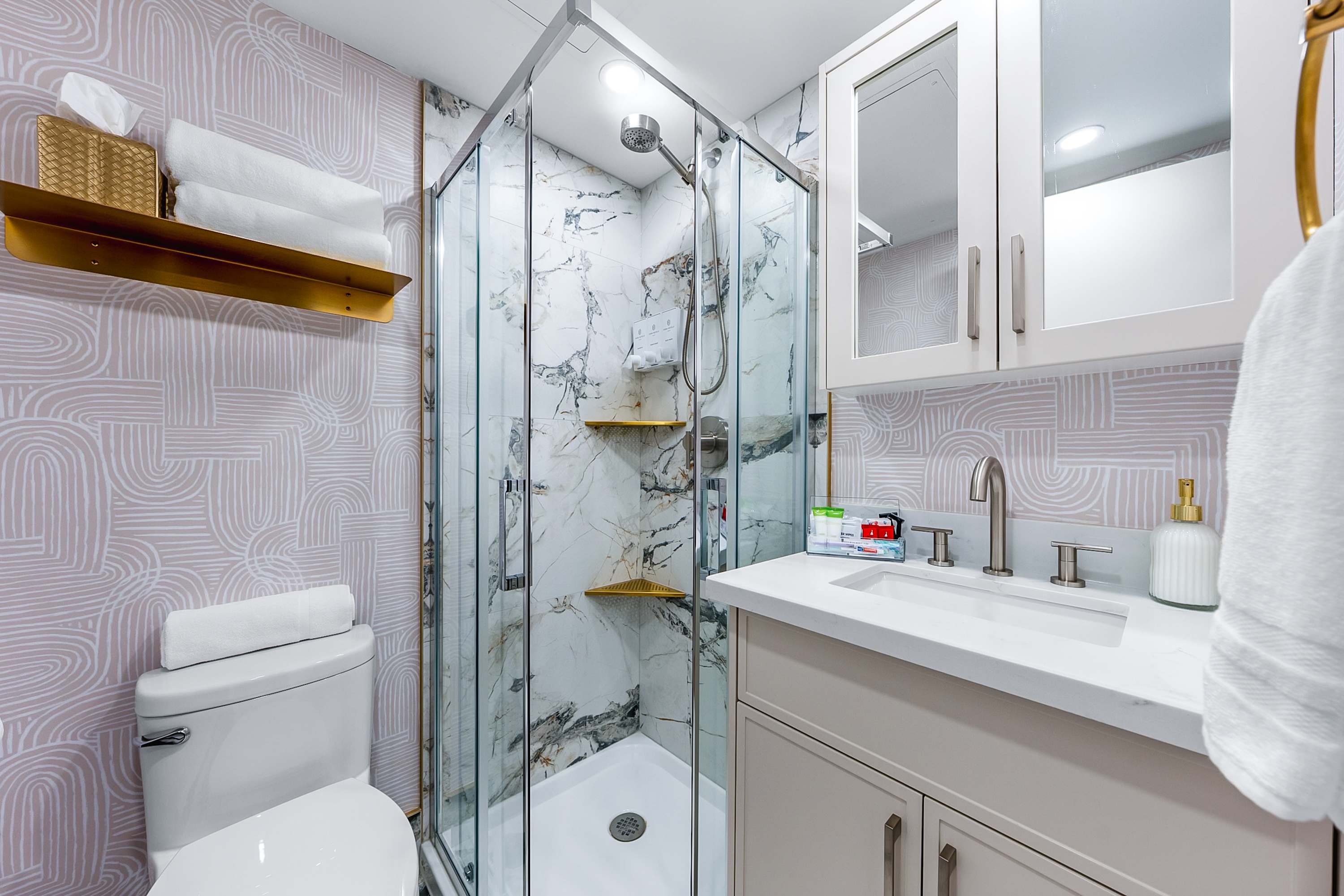 Toilet & shower only