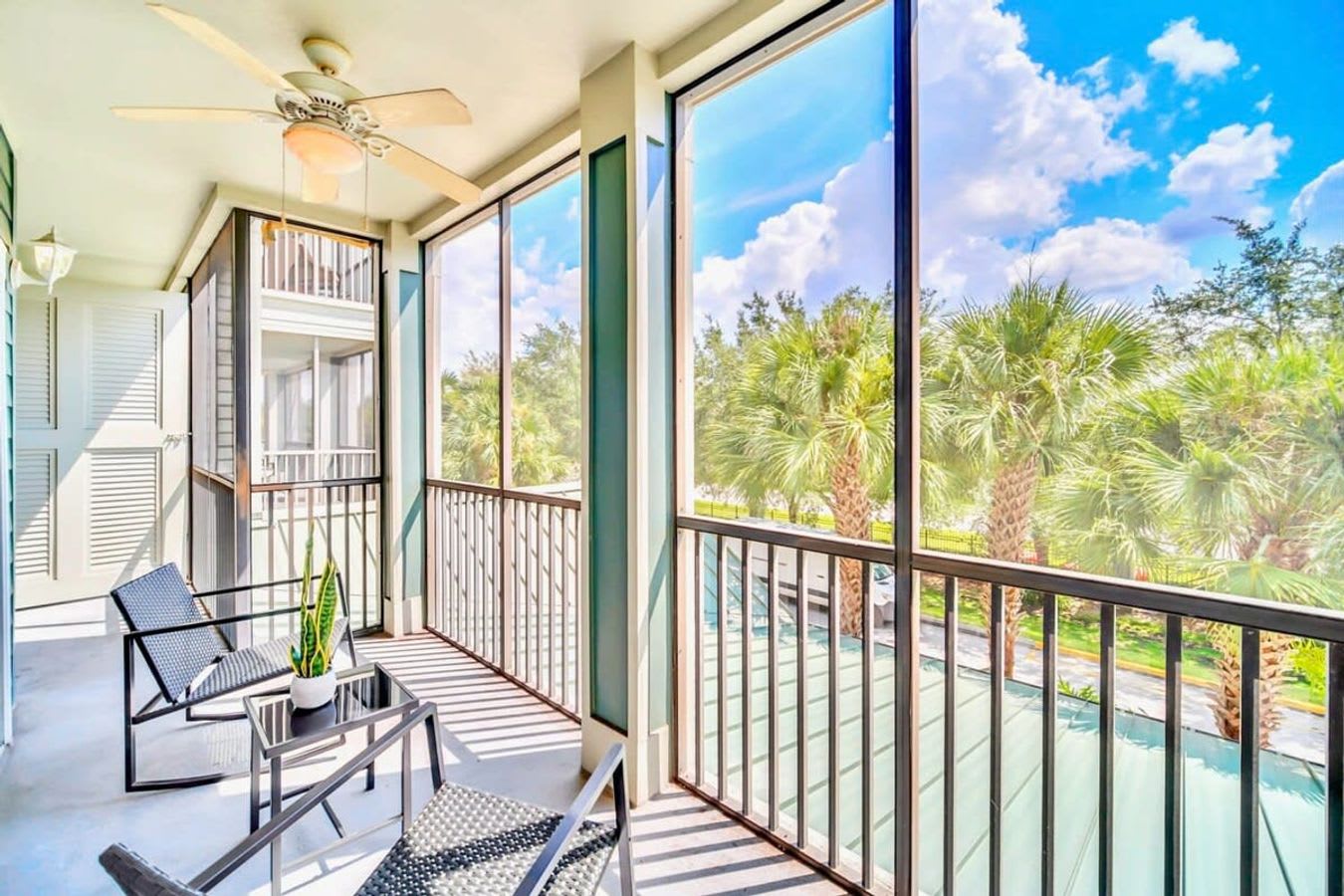 Screened-In Patio keeps the bugs out!